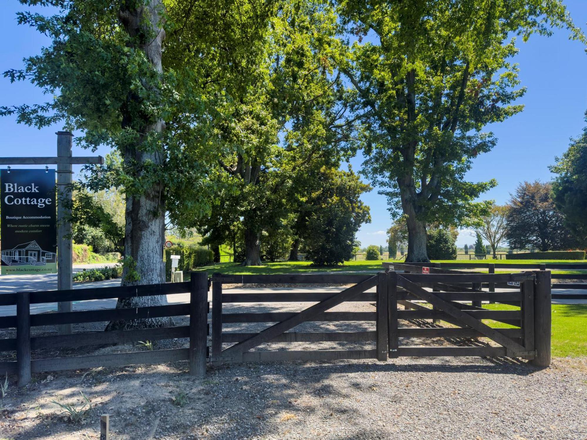 Black Cottage Boutique Acommodation Havelock North Exterior foto